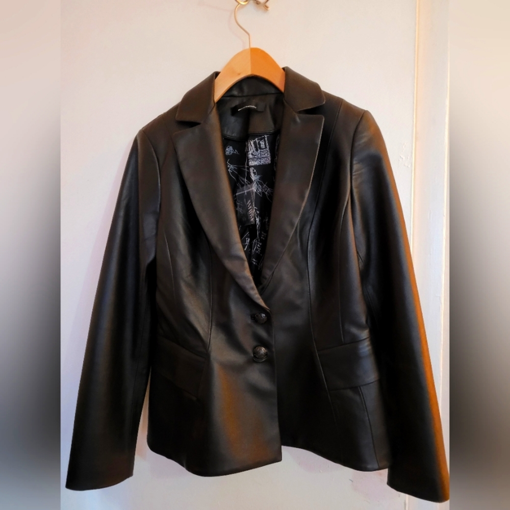 Leather jacket